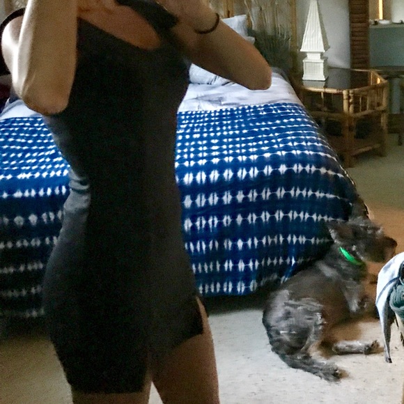 Love Culture Dresses & Skirts - NWT Love Culture Gray Ponte Bodycon Mini Dress